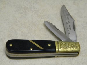 Schrade G.D.B.I. USA Saw-Cut Delrin Grand-Dad's Old-Timer Barlow Knife