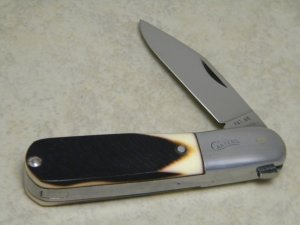 Carter's by Queen USA Imitation Winterbottom Bone Aluminum Frame Barlow Knife *RARE*