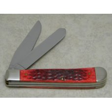 Case XX USA 2000 Red Bone 6254 SS "Buck Fever Hunter's Dream" Trapper Knife Case XX USA 2000 Red Bone 6254 SS "Buck Fever Hunter's Dream" Trapper Knife