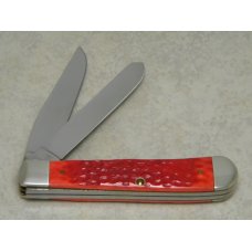 Case XX USA 2000 Red Bone 6254 SS "Bass Fever" Trapper Knife Case XX USA 2000 Red Bone 6254 SS "Bass Fever" Trapper Knife