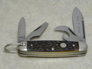 Boker USA Tree Brand 9361 Jigged Delrin Camp Scout Utility Knife