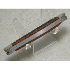 Boker Solingen Germany Tree Brand 9572 Red Bone Carolina Muskrat Knife in Box