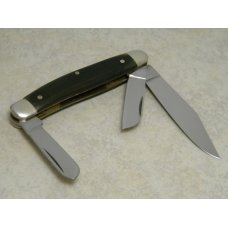 Boker Solingen Germany Tree Brand Green Bone Stockman Knife in Box Boker Solingen Germany Tree Brand Green Bone Stockman Knife in Box