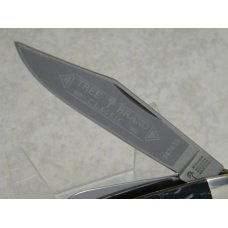 Boker Solingen Germany Stainless Tree Brand Classic 7474SS Jigged Black Stockman Knife in Box Boker Solingen Germany Stainless Tree Brand Classic 7474SS Jigged Black Stockman Knife in Box
