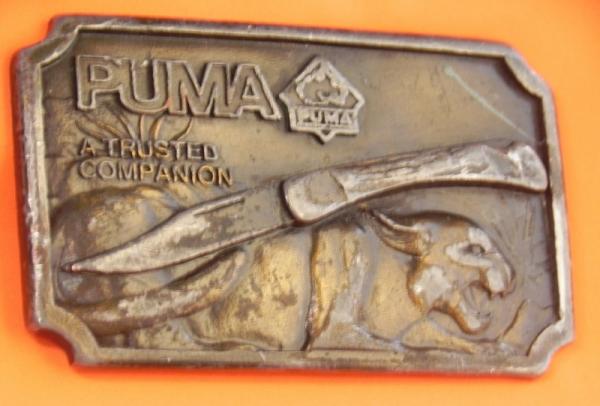 Hard to come by Vintage 1977 Used Puma Brand Nicely Detailed Belt Buckle -Mt Vernon NY -Numbered Hard to come by Vintage 1977 Used Puma Brand Nicely Detailed Belt Buckle -Mt Vernon NY -Numbered