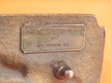 Hard to come by Vintage 1977 Used Puma Brand Nicely Detailed Belt Buckle -Mt Vernon NY -Numbered Hard to come by Vintage 1977 Used Puma Brand Nicely Detailed Belt Buckle -Mt Vernon NY -Numbered