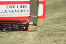 Vintage pre-2002 Henckel HK-0007-RP Red Picked Bone Whittler knife NIB (#21) Vintage pre-2002 Henckel HK-0007-RP Red Picked Bone Whittler knife NIB (#21)