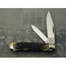 Queen Cutlery #10 heavy jack: 3 5/8” closed, circa 1950, genuine Winterbotton bone handles Queen Cutlery #10 heavy jack: 3 5/8” closed, circa 1950, genuine Winterbotton bone handles