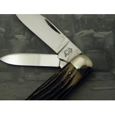 Queen Cutlery #10 heavy jack: 3 5/8” closed, circa 1950, genuine Winterbotton bone handles Queen Cutlery #10 heavy jack: 3 5/8” closed, circa 1950, genuine Winterbotton bone handles