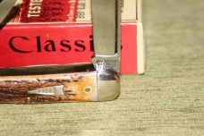 Vintage 1994 Case Classic 5301DS Whittler Backspring 109X Arrow Shield Knife NIB (#25)