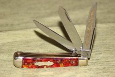 Rare Vintage 1993 Fight'N Rooster LTD Eighteen Wheels and Dozen Roses serial #82 knife (#28) Rare Vintage 1993 Fight'N Rooster LTD Eighteen Wheels and Dozen Roses serial #82 knife (#28)