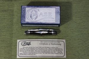 Vintage 1993 Case XX Classic 73083 Wittler Good Earth split backspring knife (#32)