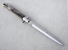 NEW 13" ITALIAN STILETTO GENUINE BRAZILIAN HORN FRANK BELTRAME KNIFE 