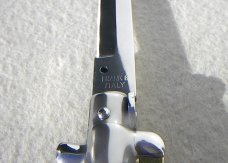 NEW 13" ITALIAN STILETTO GENUINE BRAZILIAN HORN FRANK BELTRAME KNIFE 