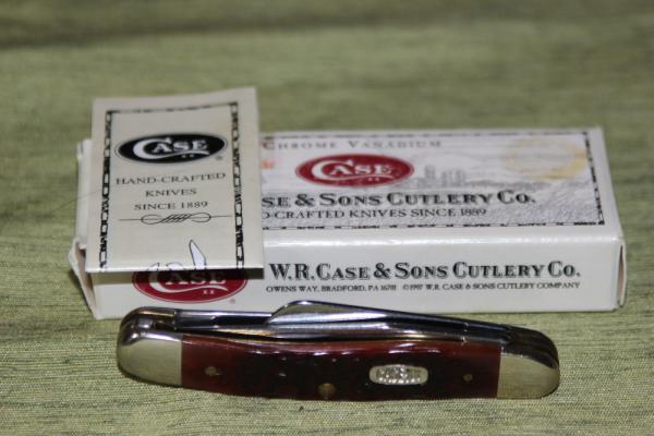 Vintage 1999 Case XX 6318 CV Stockman BoneStag knife NIB (#45) Vintage 1999 Case XX 6318 CV Stockman BoneStag knife NIB (#45)