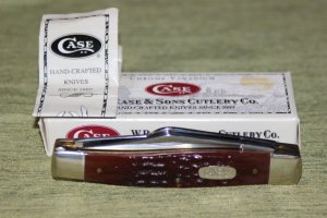 Vintage 1998 Case XX 6375 CV Large Stockman BoneStag Handles knife NIB (#46)