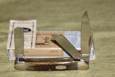 Vintage 1998 Case XX 6347 SS Stockman Bone Pocket worn knife NIB (#47) Vintage 1998 Case XX 6347 SS Stockman Bone Pocket worn knife NIB (#47)