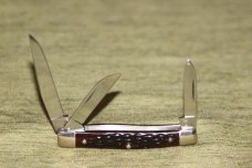 Robeson Shuredge USA (by Queen Cut. Co.) Horn Mastercraft Stockman Knife Robeson Shuredge USA (by Queen Cut. Co.) Horn Mastercraft Stockman Knife