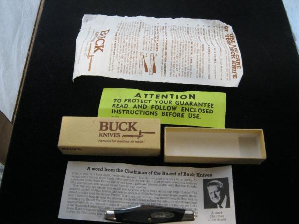 Buck 309 Companion Stockman Knife New in Box with all papers Stk #083 Buck 309 Companion Stockman Knife New in Box with all papers Stk #083