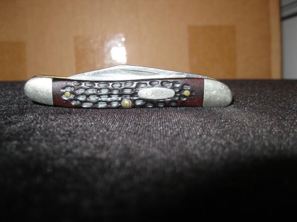 Case XX SS USA 7 Dot (1983) Delrin 62087 Jack Knife - Delrin Handle Used and sharpened # 085