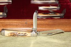 Hen & Rooster Bertram Cutlery Solingen Germany Fools Gold Corelon 173FG Stockman Knife