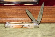 Hen & Rooster Bertram Cutlery Solingen Germany Fools Gold Corelon 173FG Stockman Knife