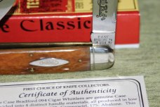Vintage 1993 Case XX Classic 63094 Whittler HoneyBone Cigar Whitler knife NIB (#56) Vintage 1993 Case XX Classic 63094 Whittler HoneyBone Cigar Whitler knife NIB (#56)