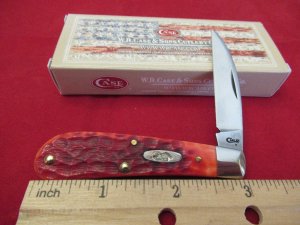Case XX 2018 Red Bone Sway Back Jack Pattern TB61117 CV