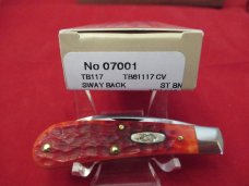 Case XX 2018 Red Bone Sway Back Jack Pattern TB61117 CV Case XX 2018 Red Bone Sway Back Jack Pattern TB61117 CV