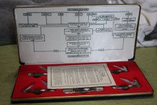 Vintage Case XX 1989 Case Family Tree knife set serial # 60 NIB (#153)