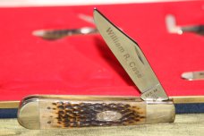 Vintage Case XX 1989 Case Family Tree knife set serial # 60 NIB (#153)
