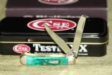 Vintage 2003 Case XX 62154 Small Trapper Jade bone #19 Knife (#100) Vintage 2003 Case XX 62154 Small Trapper Jade bone #19 Knife (#100)
