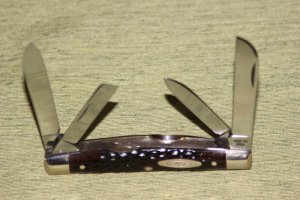 Vintage 1974 Case XX 64052 Congress Bone Knife (#60)