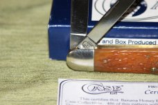 Vintage 1992 Case XX Classic 6391 Whittler 91 Arrow Banana Bone knife NIB (#63)