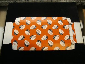 Lot of (4) Case Knife XX Pumpkin Box tops only-Never used Nutcase Stock #087