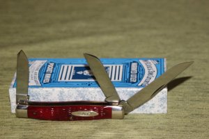 Vintage 1995 Case XX Classic 630093 Stockman Redbone Handles NIB (#69)