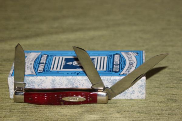 Vintage 1995 Case XX Classic 630093 Stockman Redbone Handles NIB (#69) Vintage 1995 Case XX Classic 630093 Stockman Redbone Handles NIB (#69)