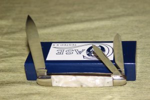 Vintage 1992 Case XX Classic 73901 Whittler Snakeskin Handle knife serial #033 NIB (#70)