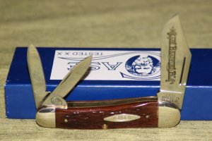 Vintage 1992 Case XX Classic 63043 1/2 Whittler Brown Bananabone Knife NIB (#71)