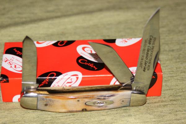 Vintage 1998 Case XX Classic 5340 Stockman Stag Handle Final Etch knife NIB (#75) Vintage 1998 Case XX Classic 5340 Stockman Stag Handle Final Etch knife NIB (#75)