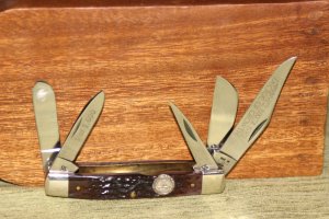 Vintage 1980 Case XX 6592SS 5-Blade Stockman NKCA Etch Knife (#77)