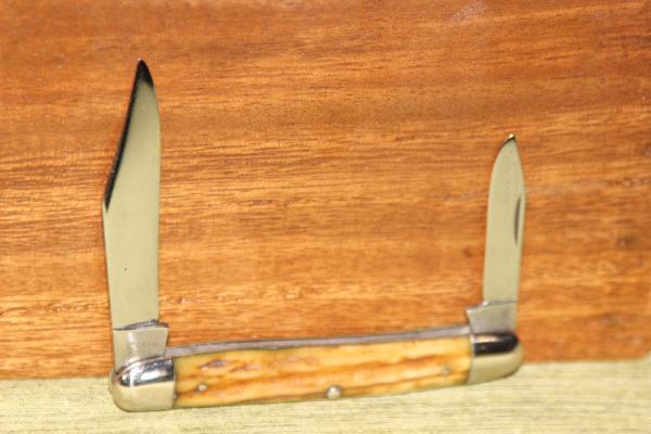 Vintage 1940-1964 Case XX 05247SP Serpentine Jack Stag Handle Knife (#81)