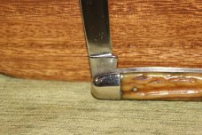 Vintage 1940-1964 Case XX 05247SP Serpentine Jack Stag Handle Knife (#81)