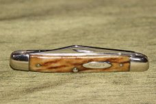Vintage 1940-1964 Case XX 05247SP Serpentine Jack Stag Handle Knife (#81)