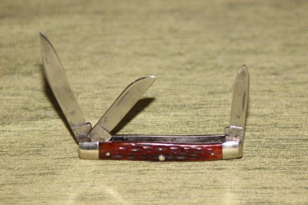 Vintage 1940-1964 Case XX 6333 Stockman Redbone Knife (#82) Vintage 1940-1964 Case XX 6333 Stockman Redbone Knife (#82)