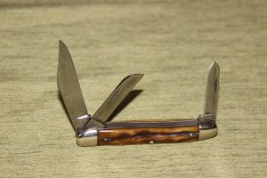 Vintage 1965-1969 Case XX 5347HP Stockman Stag Knife (#96)