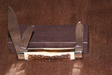 Vintage Simmons Hardware Hornet Big Stockman Stag Knife (#98) Vintage Simmons Hardware Hornet Big Stockman Stag Knife (#98)