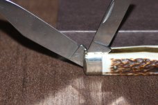 Vintage Simmons Hardware Hornet Big Stockman Stag Knife (#98) Vintage Simmons Hardware Hornet Big Stockman Stag Knife (#98)