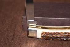 Vintage Simmons Hardware Hornet Big Stockman Stag Knife (#98) Vintage Simmons Hardware Hornet Big Stockman Stag Knife (#98)