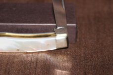 Vintage Simmons Hardware Hornet Big Stockman Mother of Pearl Handles Knife (#99) Vintage Simmons Hardware Hornet Big Stockman Mother of Pearl Handles Knife (#99)